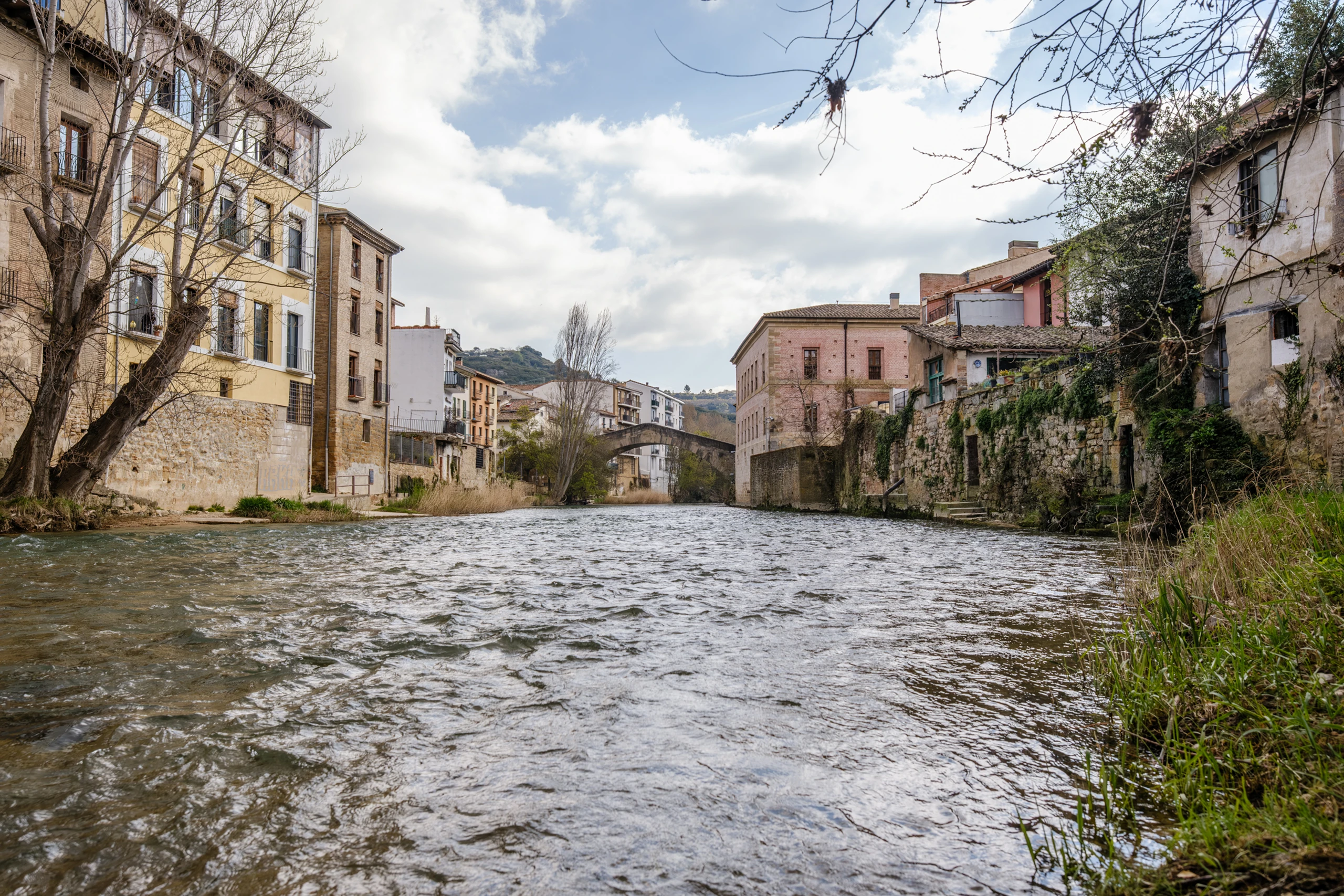 Uno de los paisajes m&aacute;s fotografiados de Estella